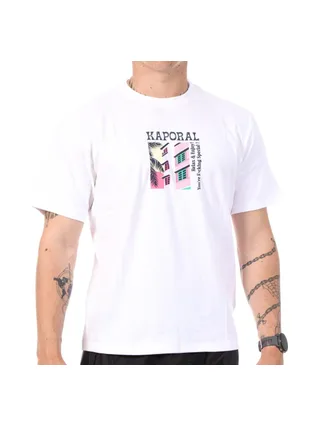 T-Shirt Blanc Homme Kaporal TYSONE 1