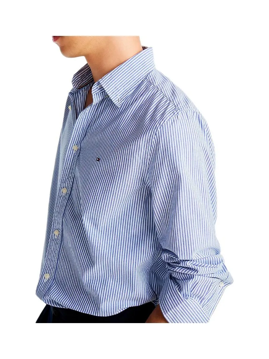 Chemise Bleu Homme Tommy Hilfiger Flex 4