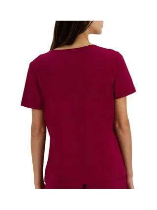 T-Shirt Bordeaux Femme Le Coq Sportif Heritage 2