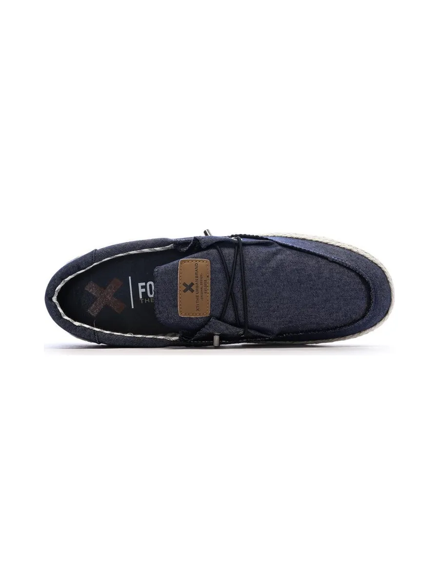 Chaussures en toile Bleu Foncé Homme Xti 142841 5