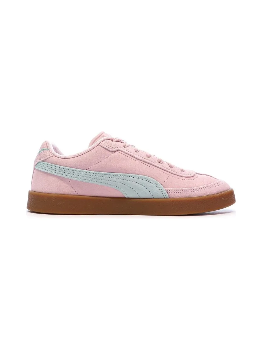 Baskets Rose/Turquoise Femme Puma Club Ii Era Suede 2