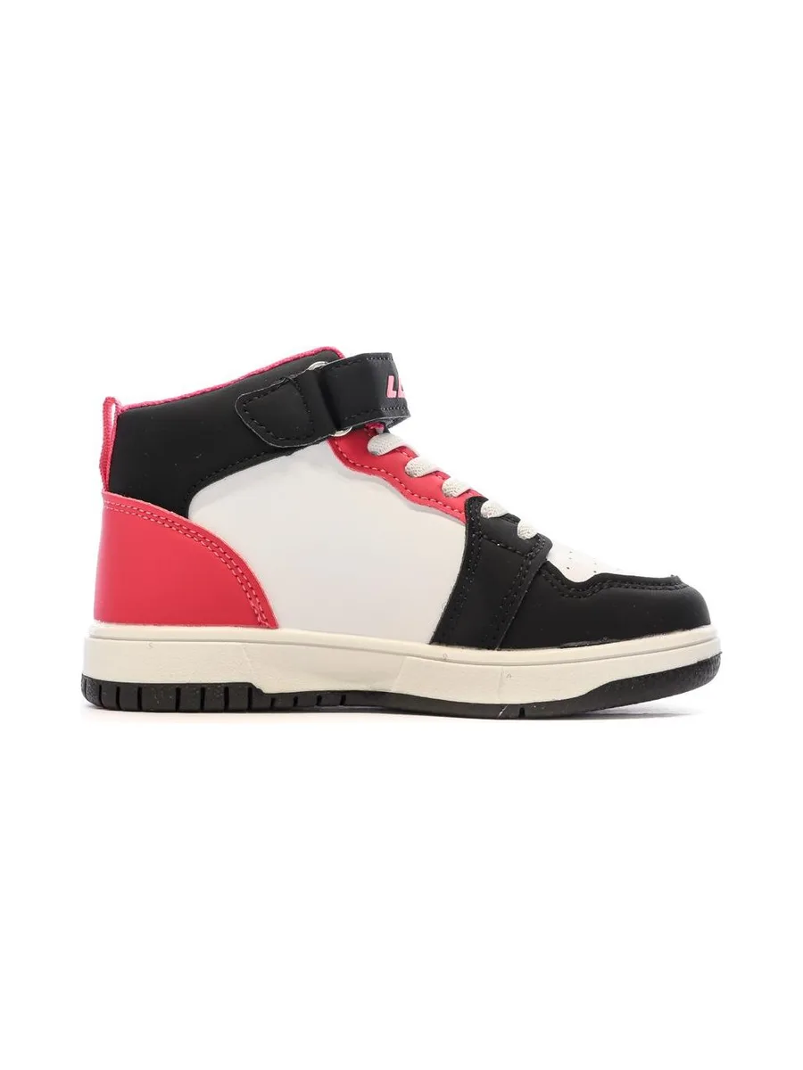 Baskets Blanche/Noir/Rose Garçon Lotto Ravenne 2