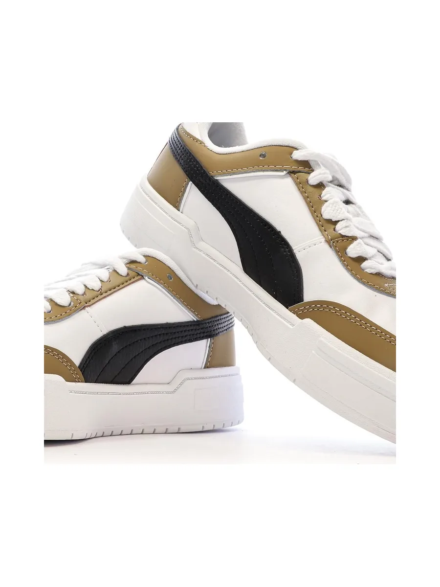 Baskets Blanches/Marron Garçon Puma Muted 8