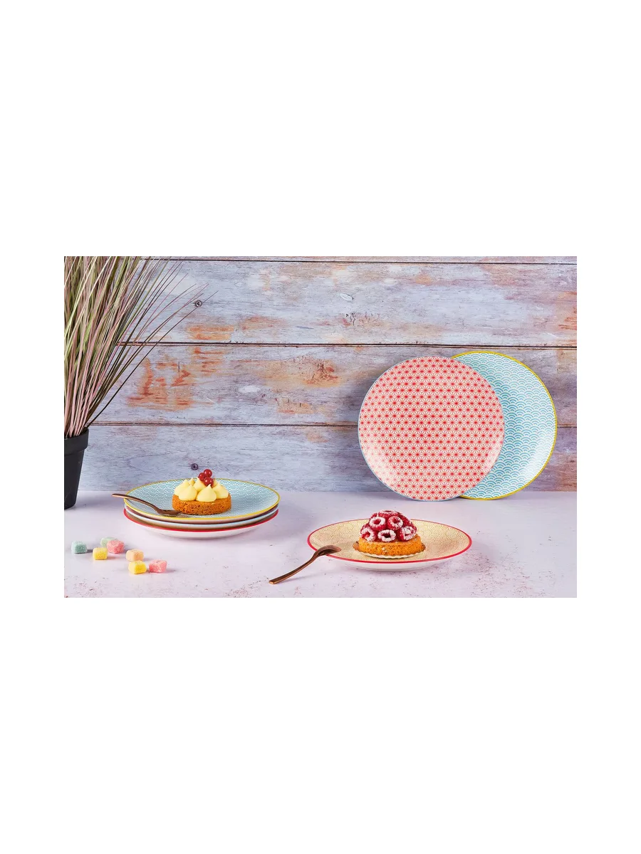 Assiette PATTERN Ø21cm - 6 pièces - Color 2