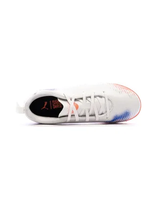 Chaussures de Football Blanc Garçon Puma Future 8 Play 4