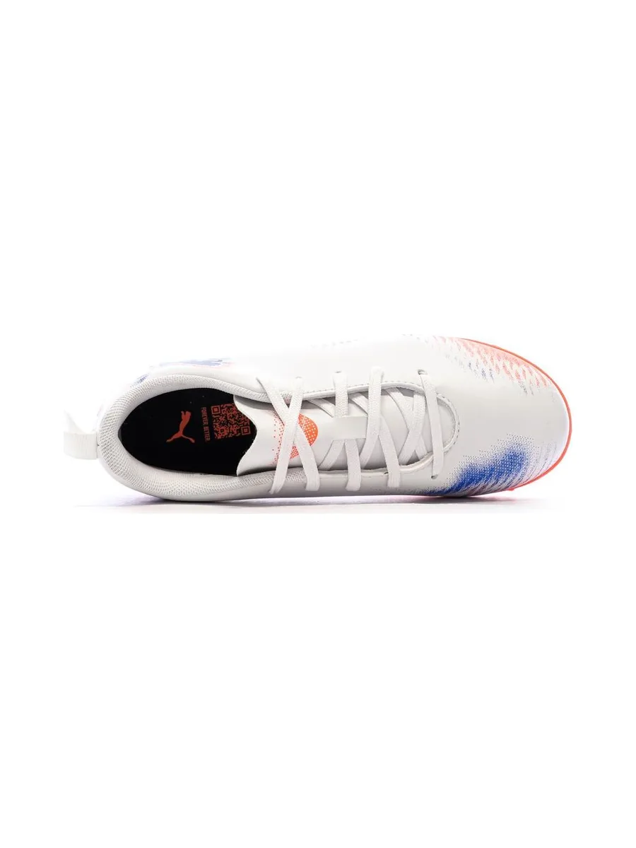 Chaussures de Football Blanc Garçon Puma Future 8 Play 5
