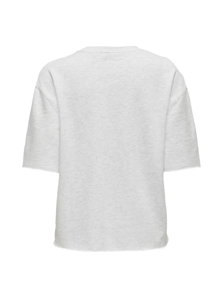 Sweat Gris clair Femme JDY Viola 3