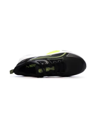Chaussures de running Noires/Jaunes Homme Puma Pwrframe 4