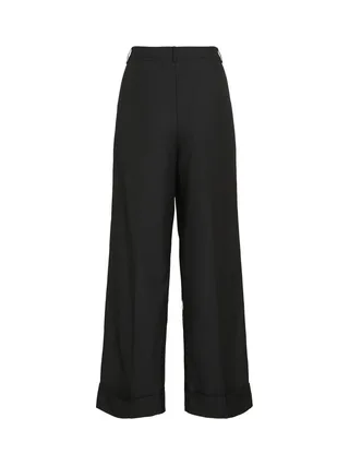 Pantalon fluide Noir Femme Vila Giilja 2