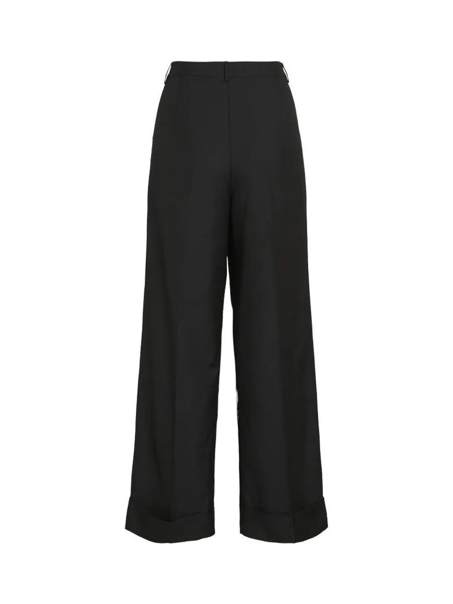 Pantalon fluide Noir Femme Vila Giilja 3