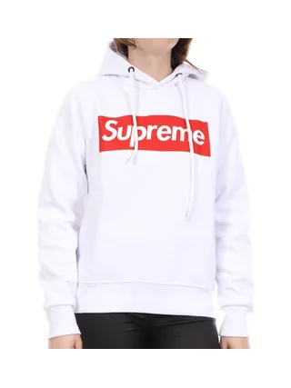 Sweat à capuche Blanc Femme Supreme Grip Dany 1