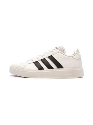 Baskets Blanches/Noires Femme Adidas Grand Court Base 2.0 1