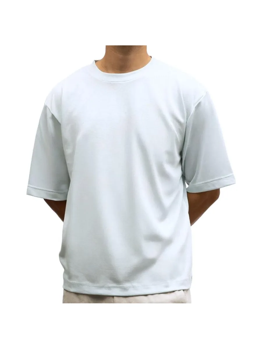 T-Shirt Bleu clair Homme Paname Brothers Oversize 2