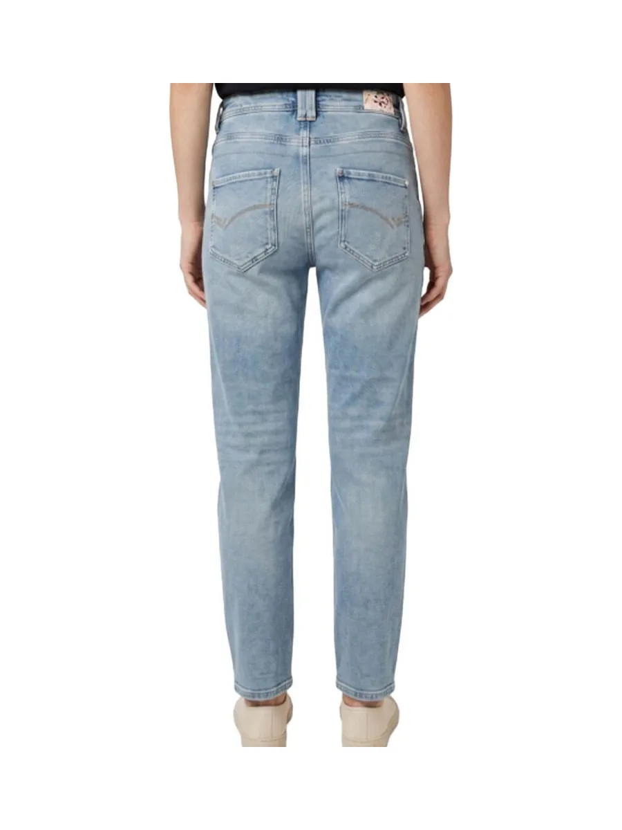 Jean Droit Bleu Femme Freeman Porter Edita 3