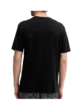T-Shirt Noir Homme Calvin Klein Jeans Supima 2
