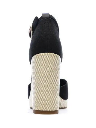 Sandales Noires Femme Tommy Hilfiger Wedges 3