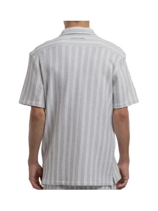 Chemise Ecru/Verte Homme Teddy Smith Akuma 2