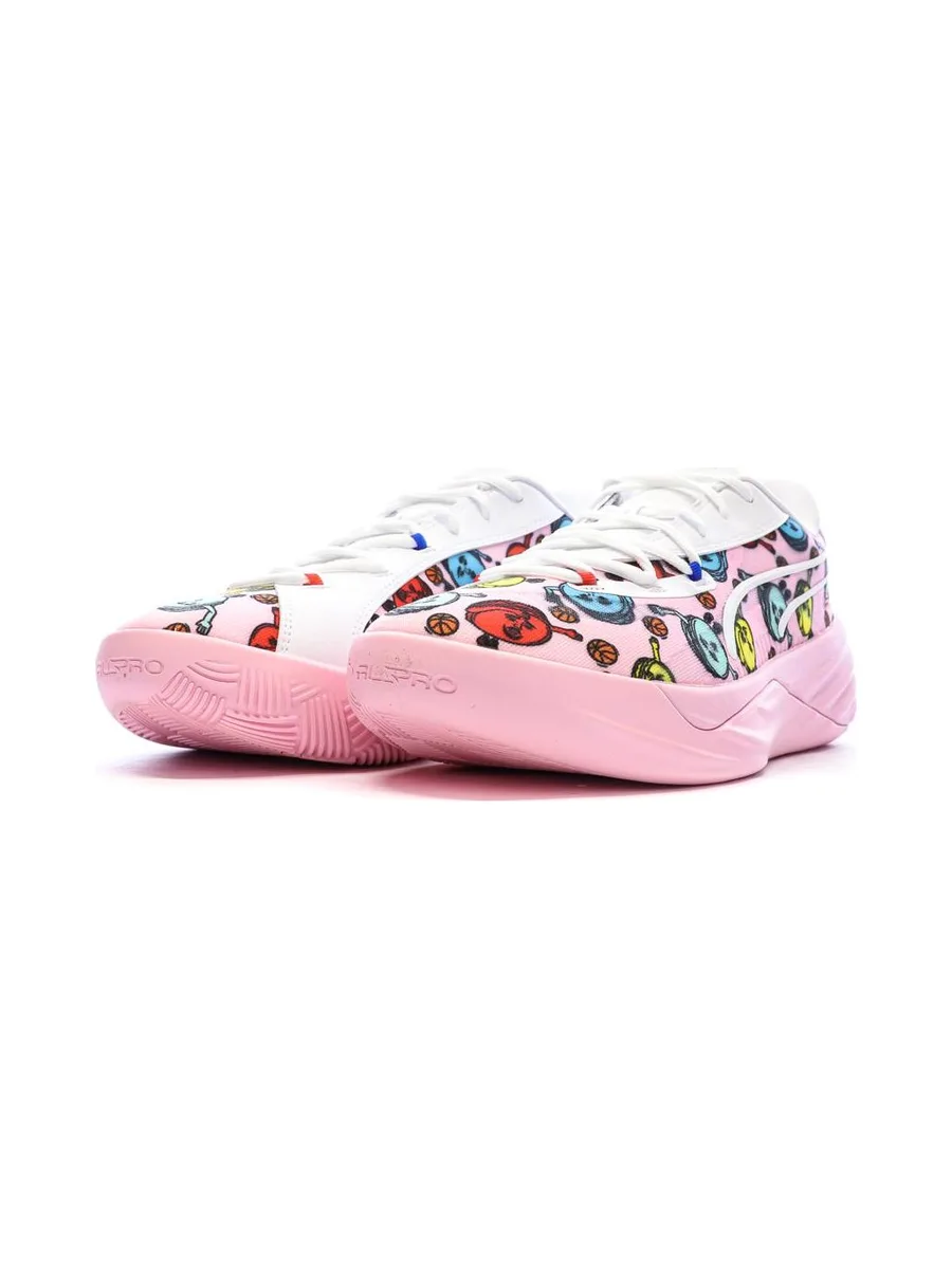 Chaussures de Basketball Rose Homme Puma Paris Games 7