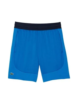 Short de Sport Bleu Homme Lacoste Players Ultra Dry 1