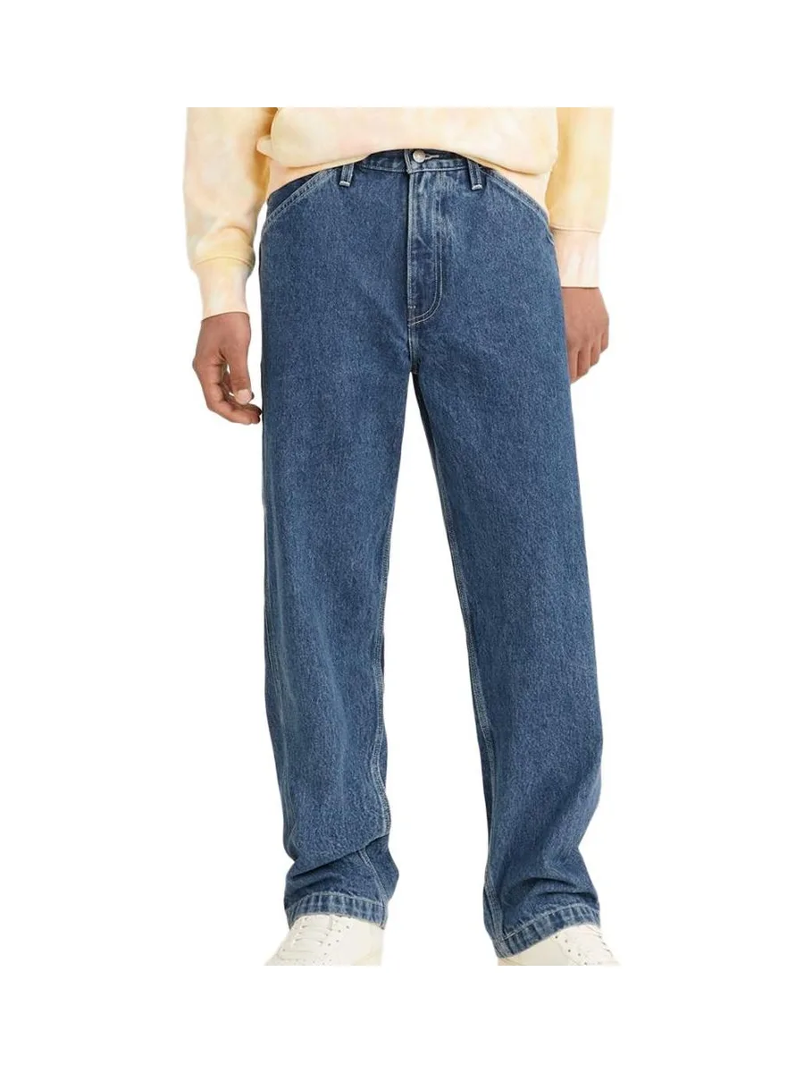 Jean 568 Bleu foncé Homme Levi's Loose Carpenter Med 2