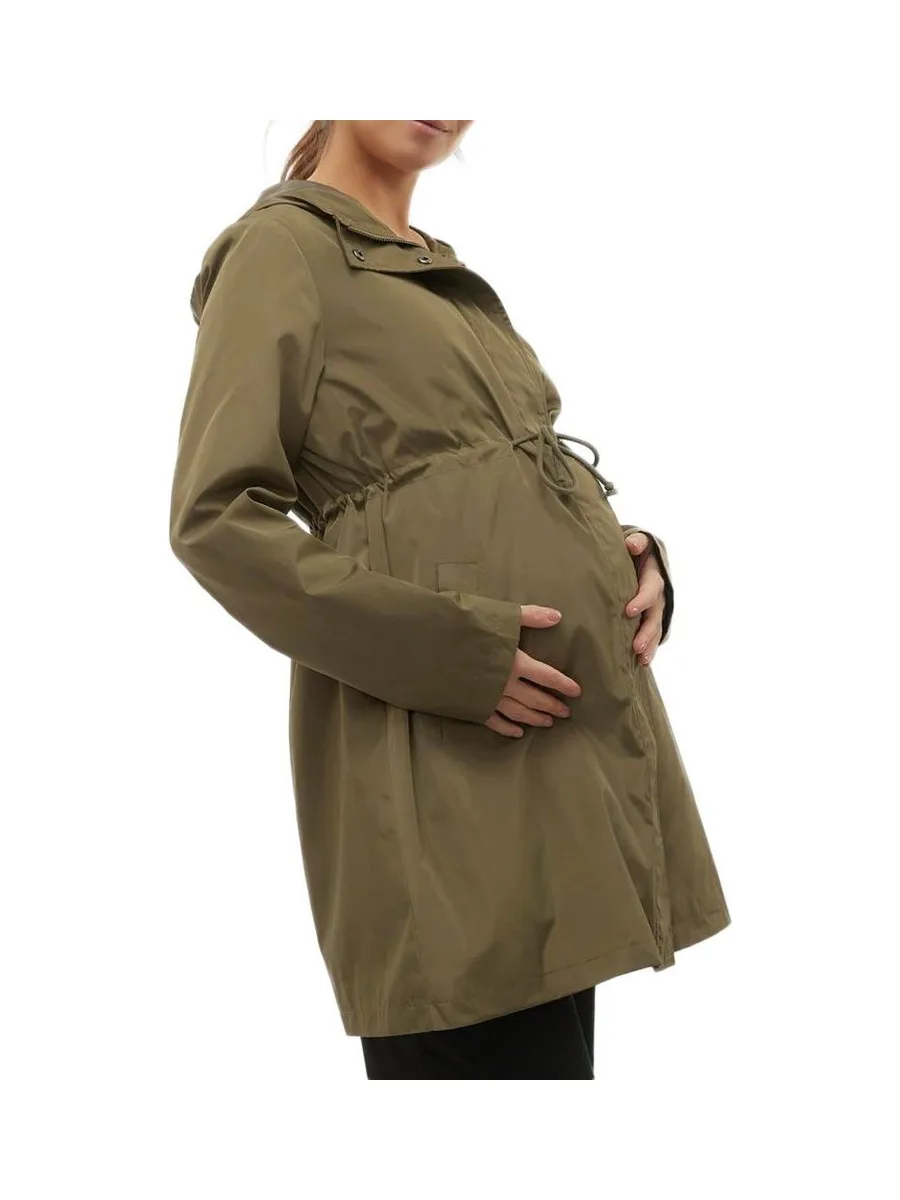 Parka Kaki Femme Mamalicious Alma 2