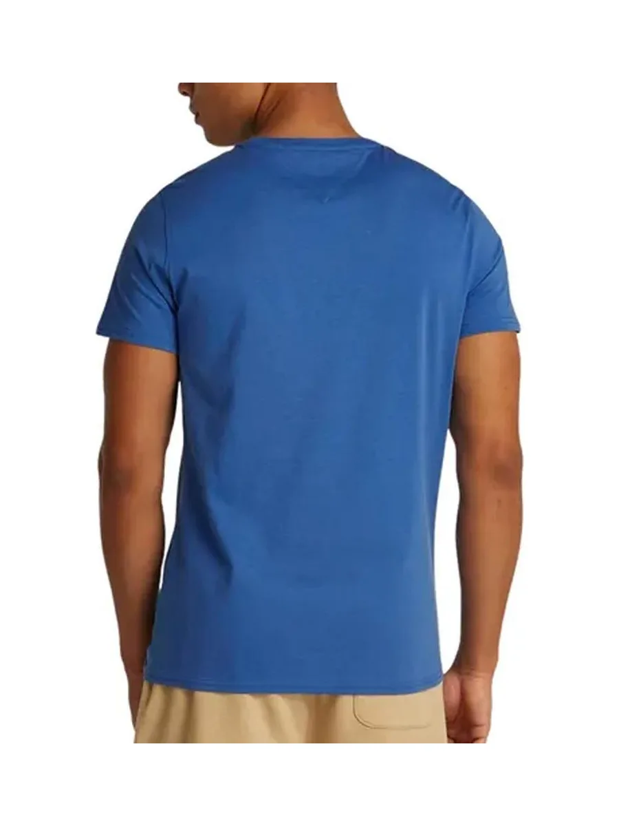 T-shirt Bleu Homme Tommy Hilfiger Tjm Xslim 3