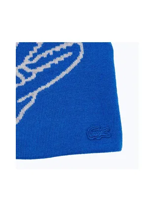 Bonnet Bleu Homme Lacoste Broderie 2