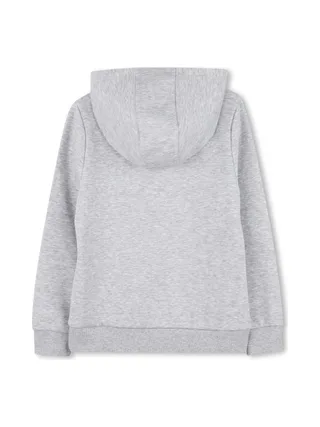 Sweat à Capuche Gris Garçon Hugo Boss J52748 2