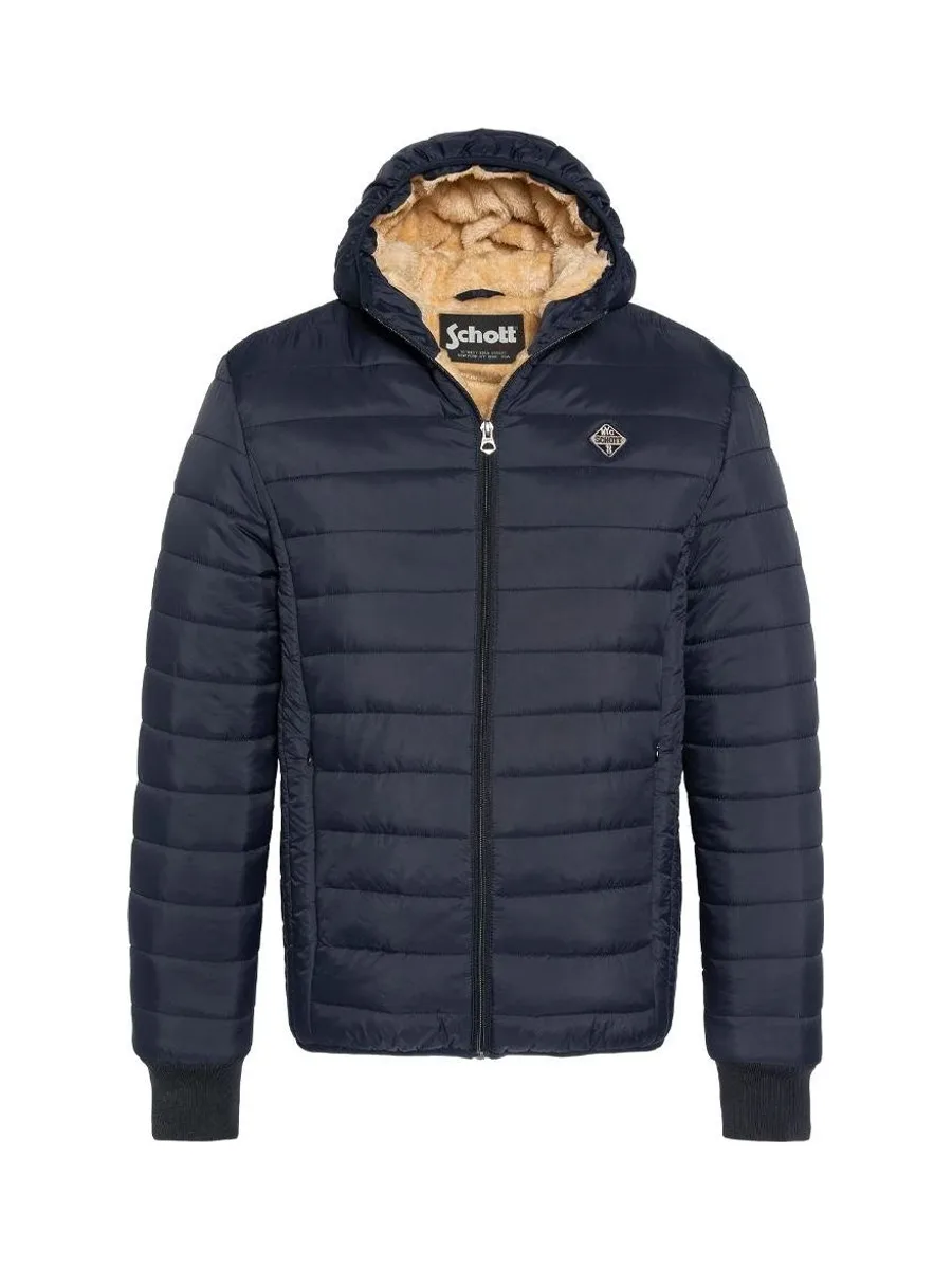 Doudoune Marine Homme Schott EXPRESSO 2