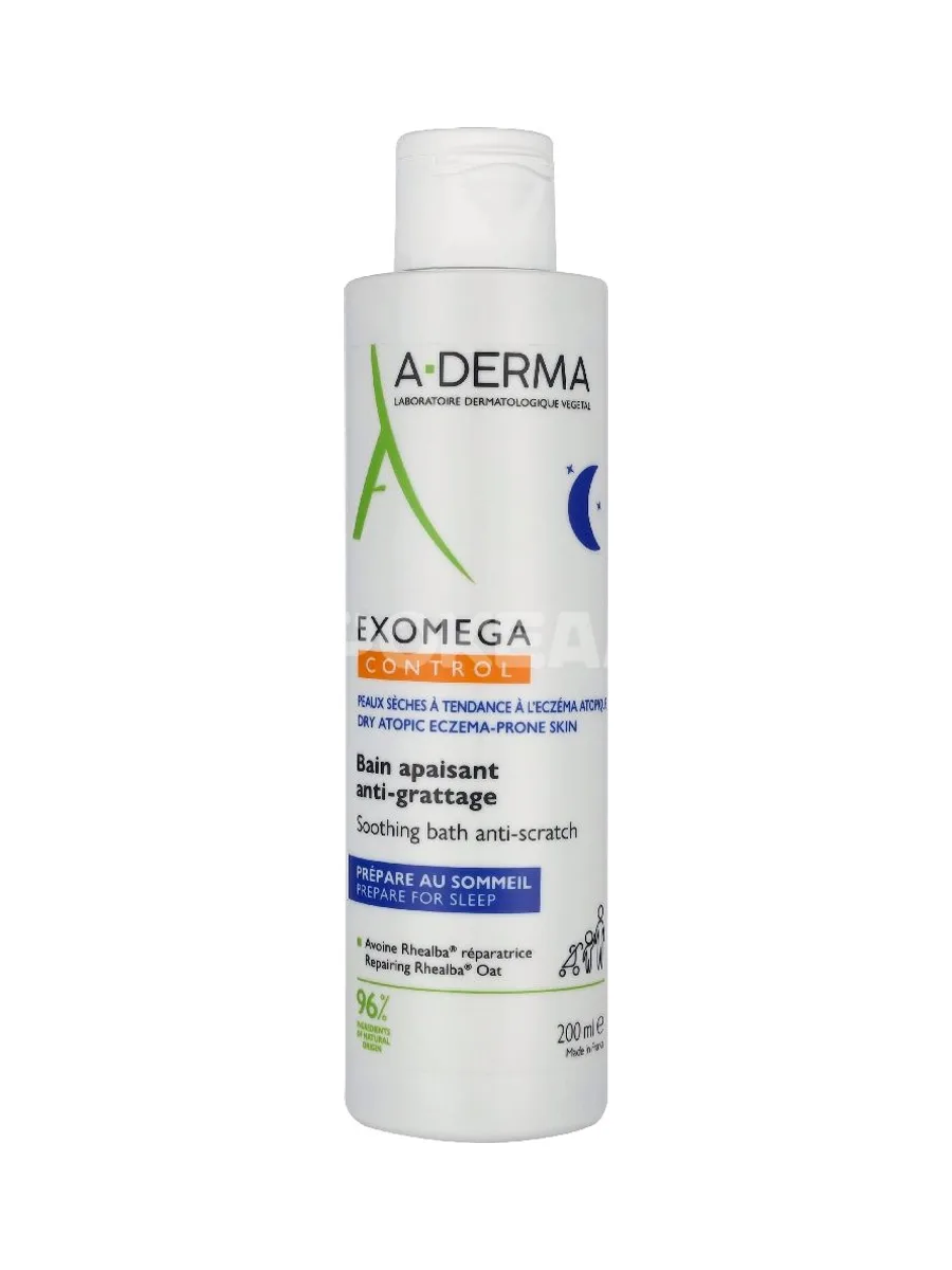 A-Derma Exomega Control Soothing Anti-Itching Bath 200ml 1