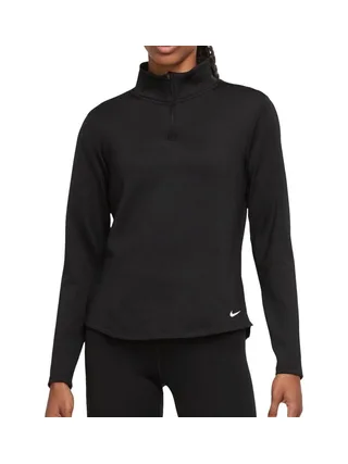 Sweat Noir Femme Nike Half 1