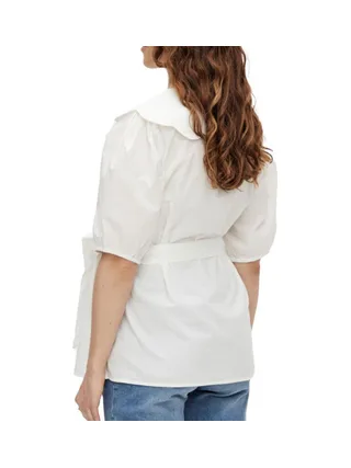 Blouse Blanche Femme Mamalicious Tora 2