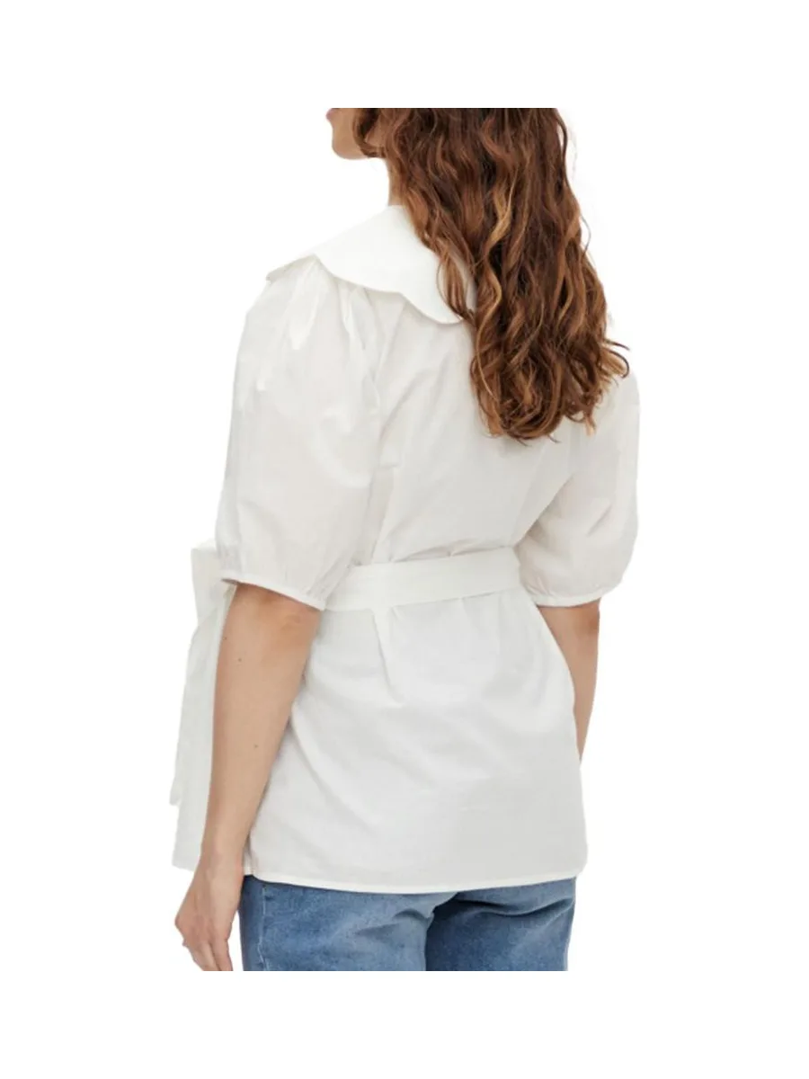 Blouse Blanche Femme Mamalicious Tora 3