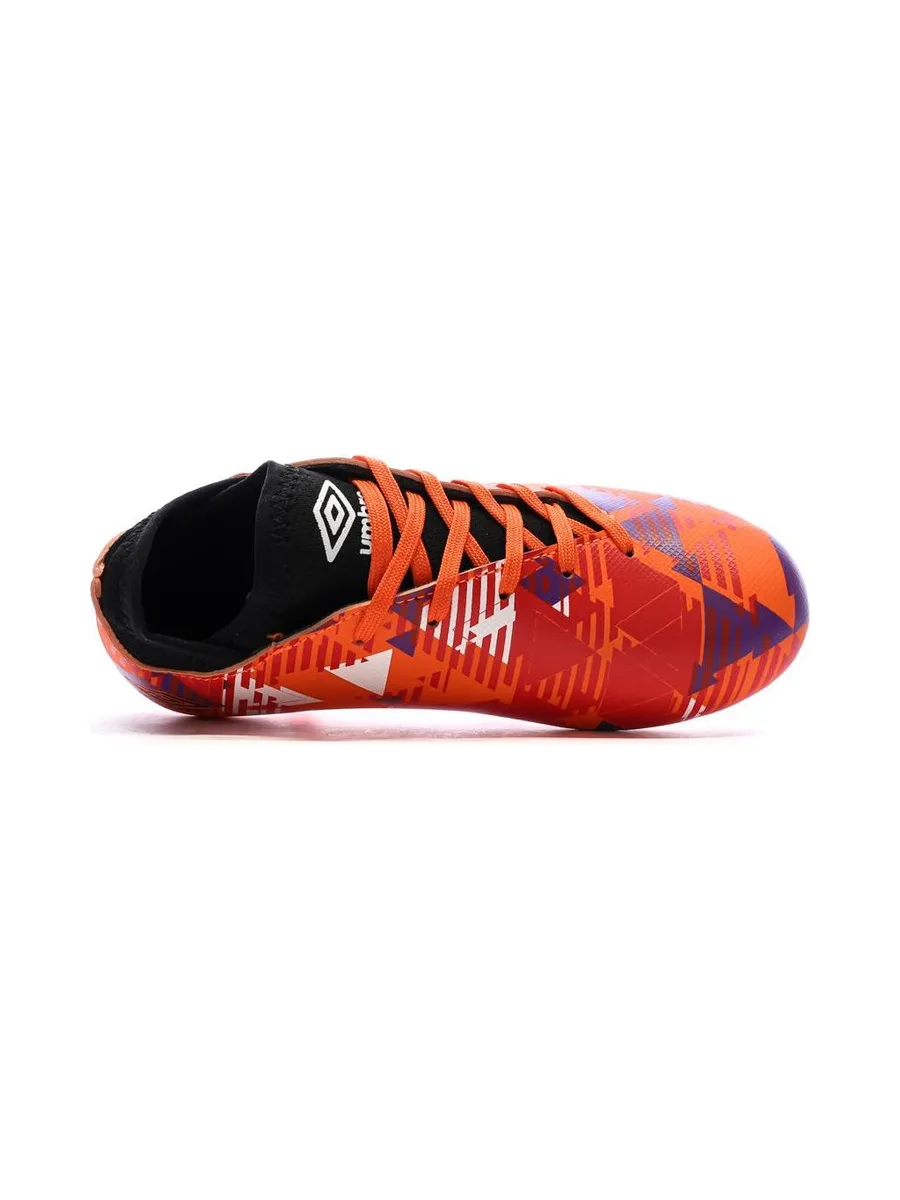 Chaussures de Football Rouge Garçon Umbro For 5