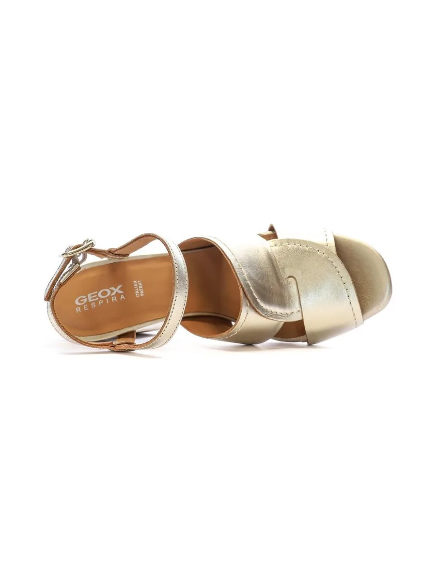 Sandales Dorées Femme Geox Neraklia 5