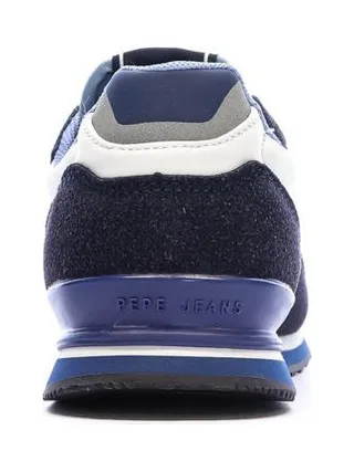 Baskets Bleu Marine Homme Pepe jeans London Berg 3