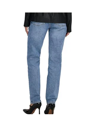 Jean Droit Bleu Femme Only Lemily 2