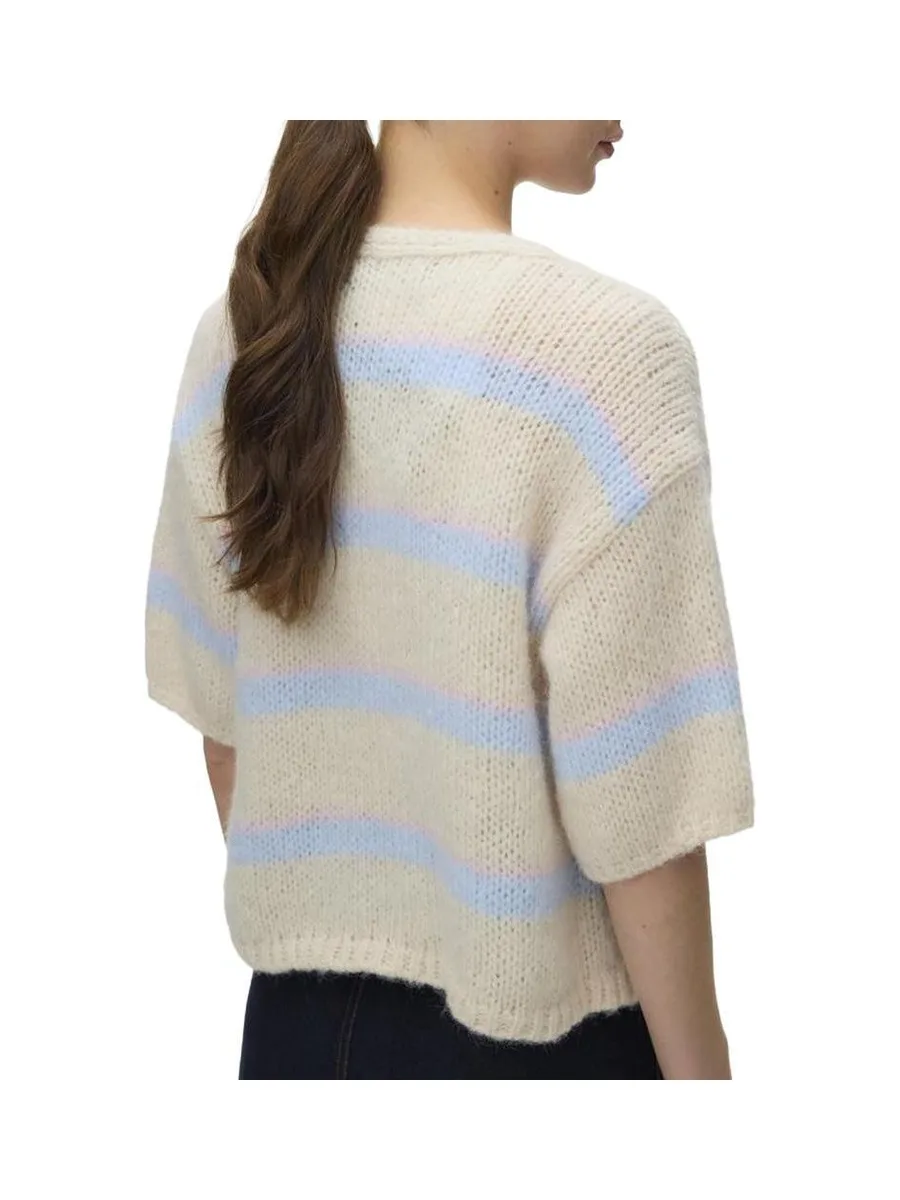Gilet Jaune/Bleu Femme Vero Moda Maybe 3