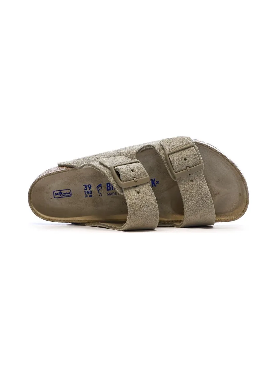Sandales Vertes Olive Mixte Birkenstock Arizona 5