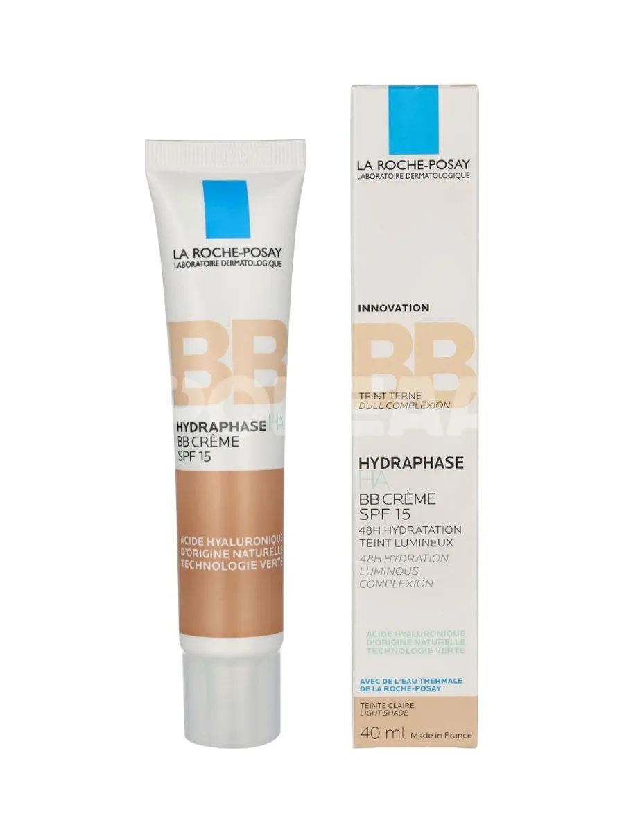 LRP Hydraphase BB Cream SPF15 40ml - Light 1