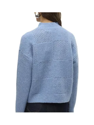 Pull Bleu Femme Vero Moda Moon 2