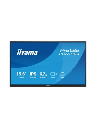 iiyama P1671HSC-B1 15.6" Portable Monito 2