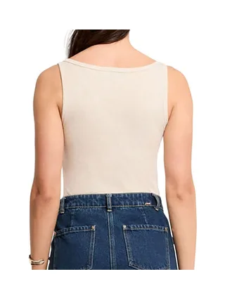 Débardeur Blanc Femme Morgan Fantaisie Avec Bijoux 2