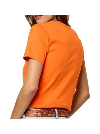 T-shirt Orange Femme Kaporal ELOAE 2