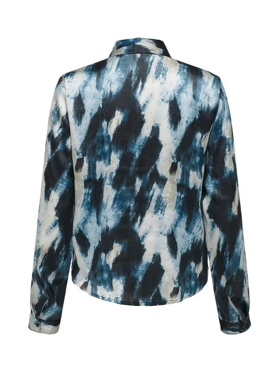 Chemise Marine à Motifs Femme JDY Fifi 3