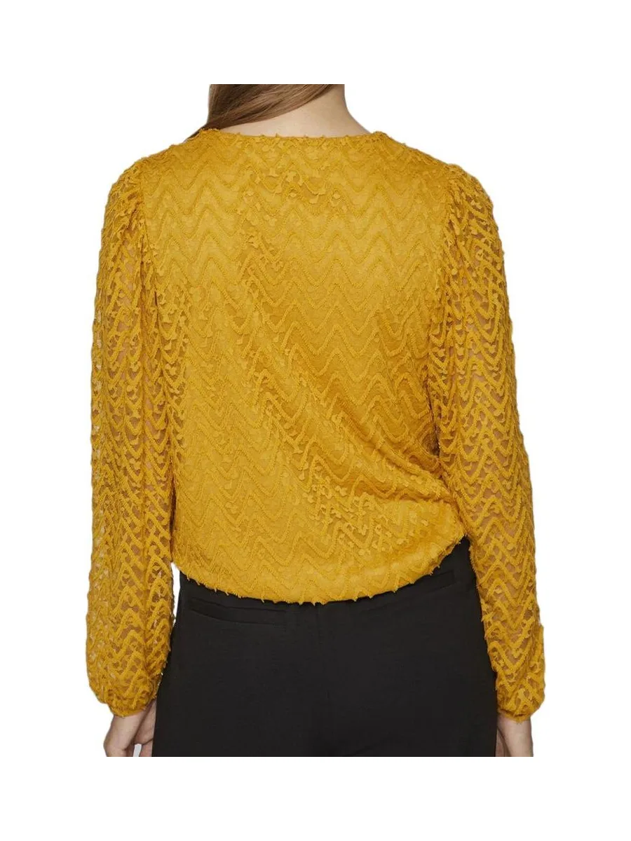Blouse Jaune Femme Vila Vifary 2