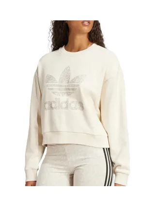Sweat Blanc Femme Adidas Snake 1