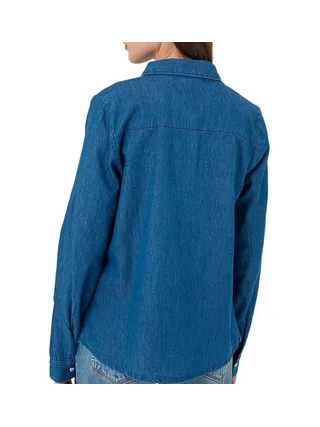 Chemise Bleu Femme Pieces Ceris 2