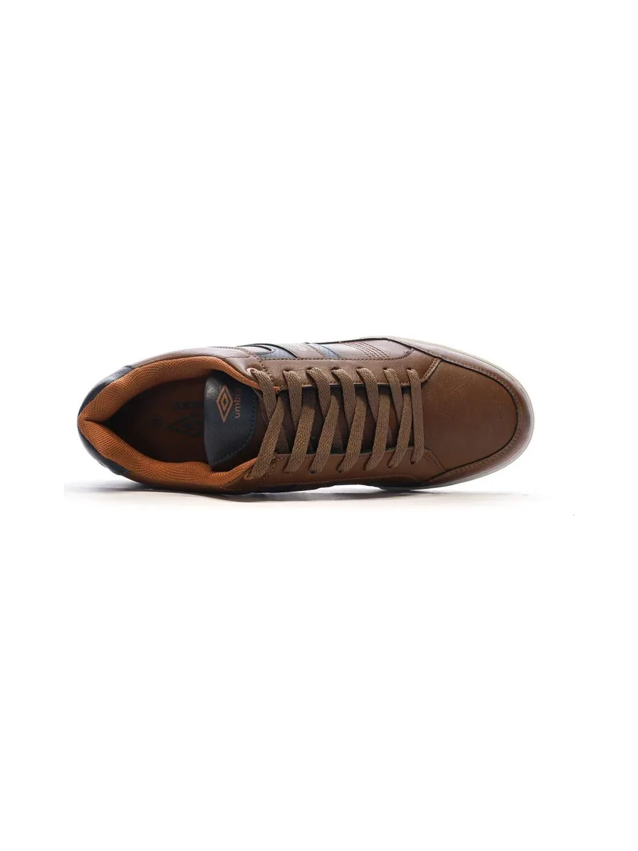 Baskets Marron/Marine Homme Umbro Jade Net 4