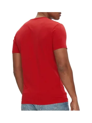 T-shirt Rouge Homme Pepe Jeans Original Basic 2